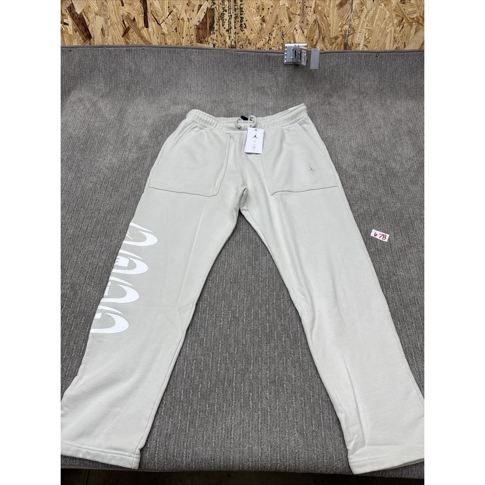 Jordan X Cactus Jack Size Large Men's Sweat Pants #678
